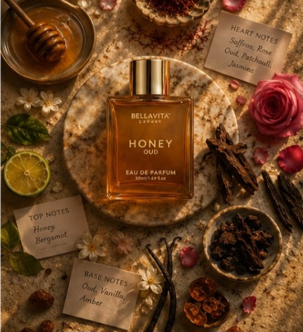 Bellavita Honey Oud Eau De Parfum – Luxury 100 ml