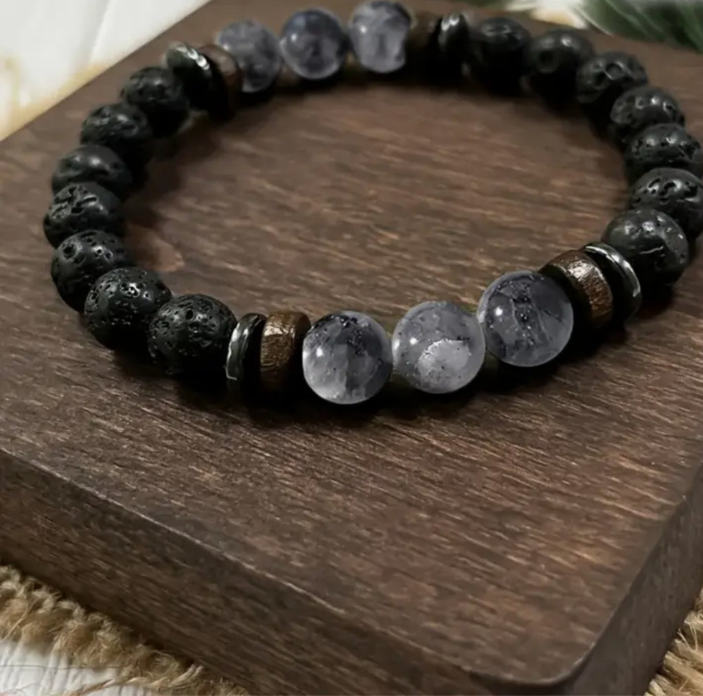 Shadow Guardian Obsidian Bracelet