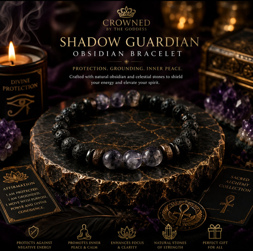 Shadow Guardian Obsidian Bracelet