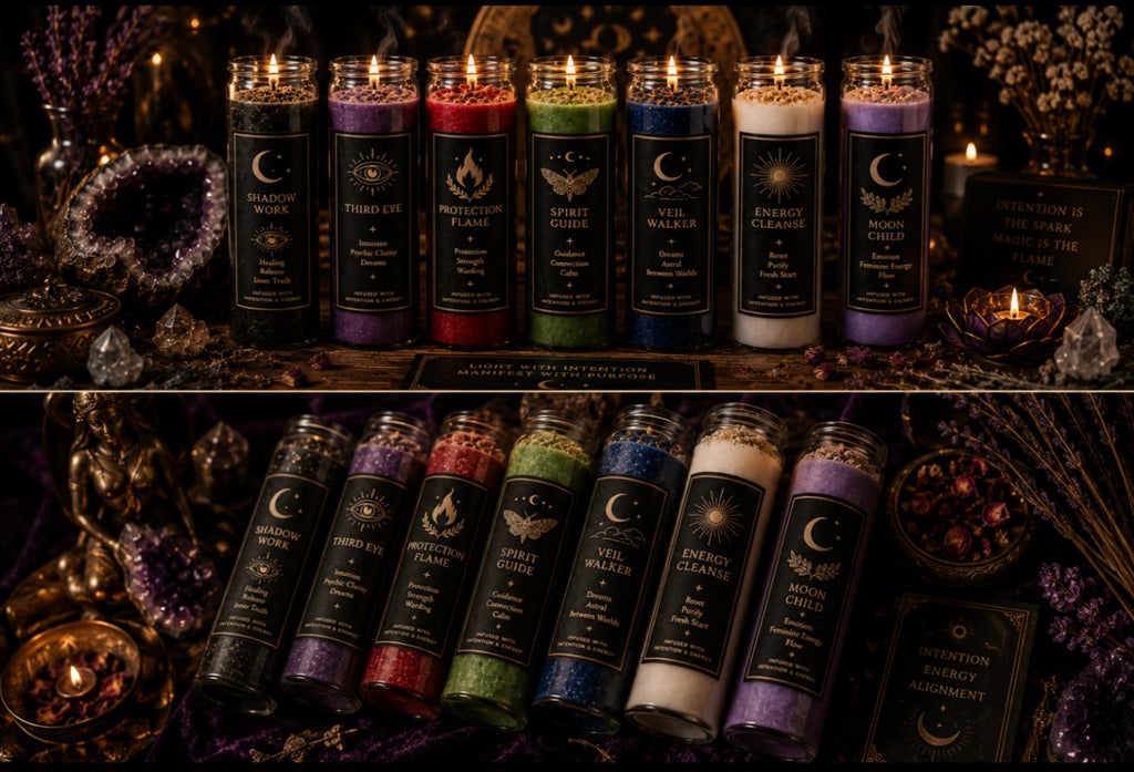 Luxury Intention-Infused Ritual Candles