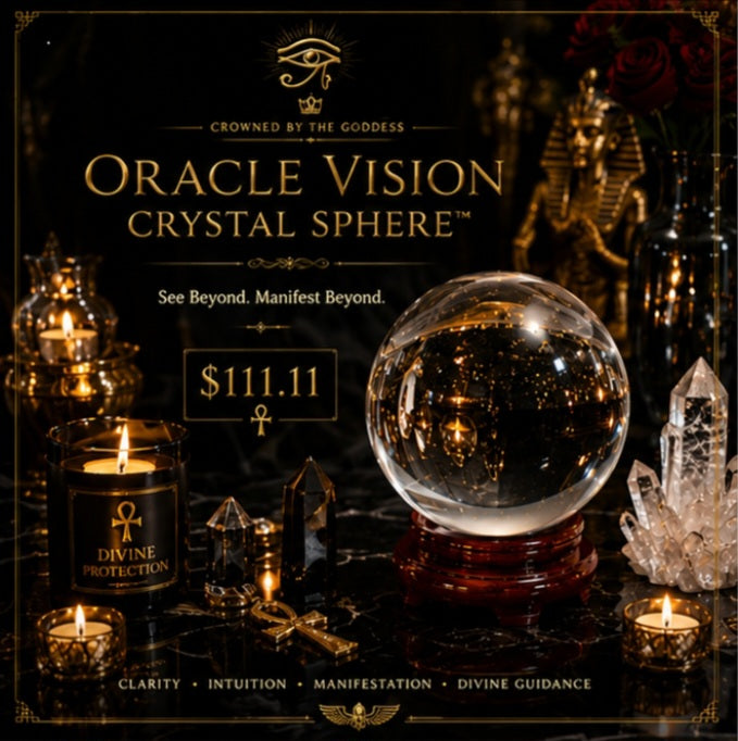 Oracle Vision- Clear Crystal Ball