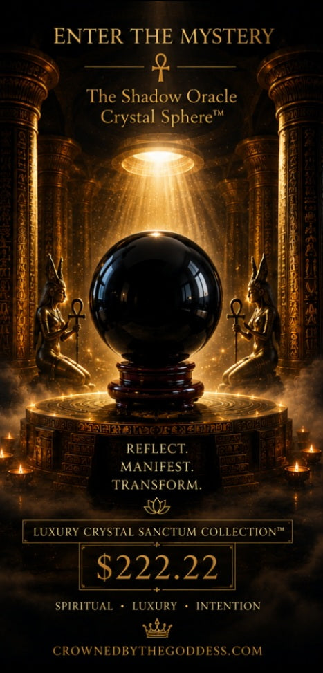 Shadow Oracle Obsidian Crystal Ball