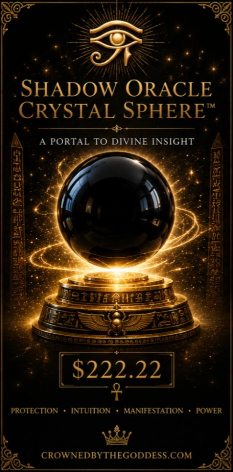 Shadow Oracle Obsidian Crystal Ball