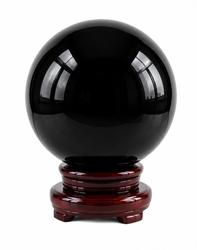 Shadow Oracle Obsidian Crystal Ball
