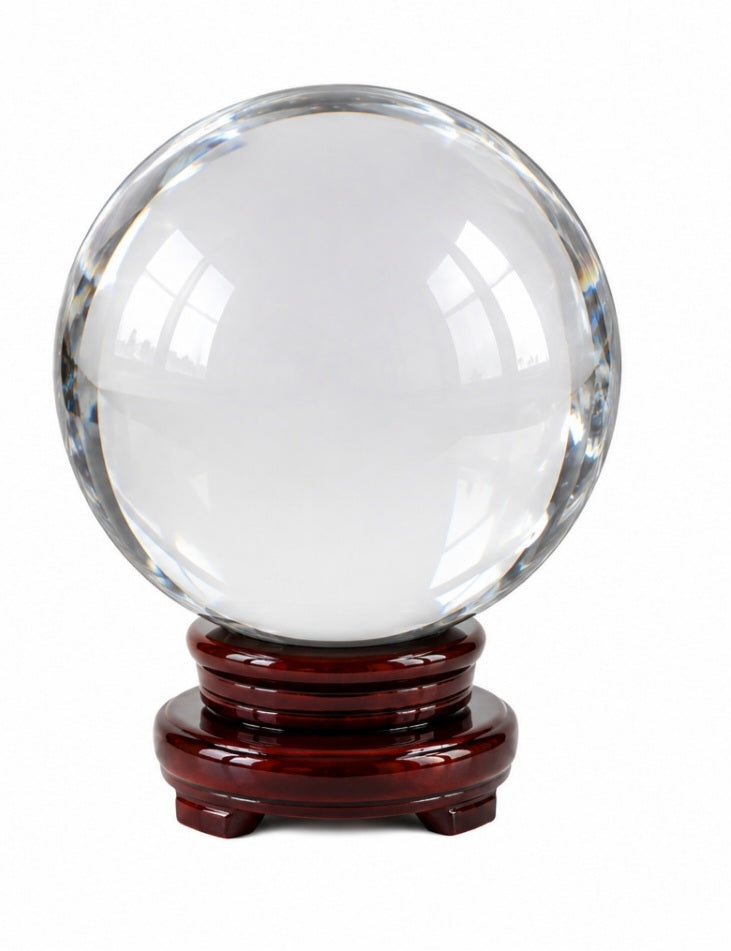 Oracle Vision- Clear Crystal Ball