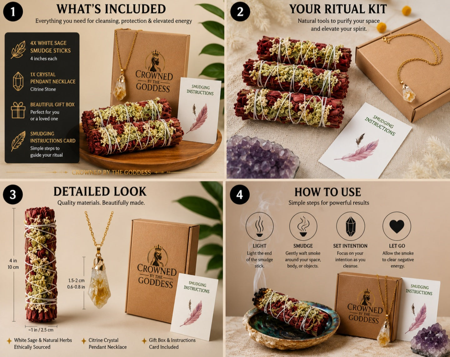 ✨ Sacred Temple Cleansing Kit