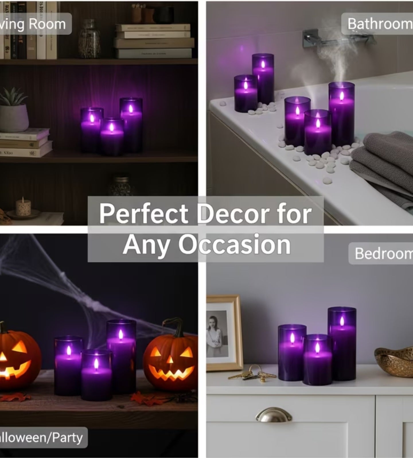 LED Candles with Remote