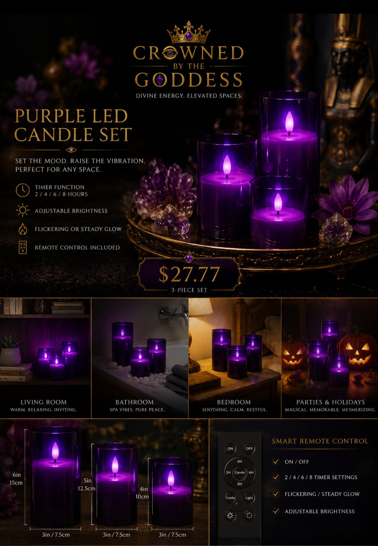 LED Candles with Remote