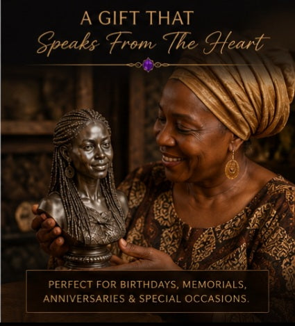 Personalized Goddess Legacy Bust Sculpture