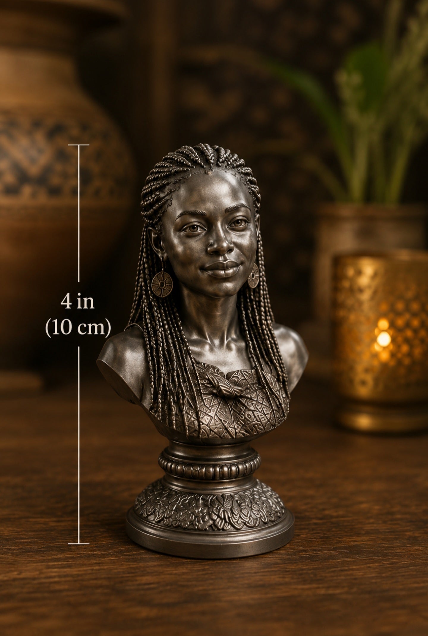Personalized Goddess Legacy Bust Sculpture