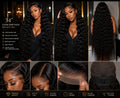 34"  Goddess Loose Deep Wave Temple HD Lace Wig